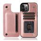 Leather Wallet Case for iPhone 15 14 13 12 11 Pro Max Mini Wallet Case XR X XS Max 8 7 6S 6 Plus SE 2022 2020 Card Holder Flip