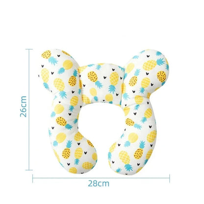 Multi-functional stroller pillow New cartoon children's U-shaped pillow soft baby pillow travel car children's pillow