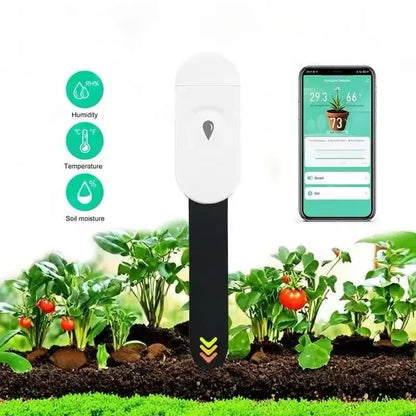Soil Moisture Sensor Smart Monitor Plants Moisture Tester Flower Pot Soil Hygrometer Garden Care Planting Humidity Meter