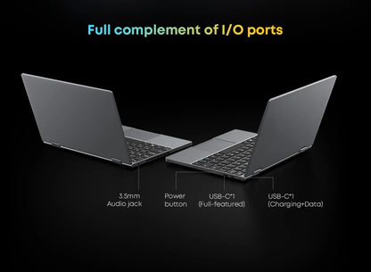 CHUWI MiniBook X N150 Laptop 10.51 Inch 16GB /12GB RAM 512GB SSD 2-in-1 Yoga Mode Intel Windows 11 Notebook 360° Flipable WiFi 6