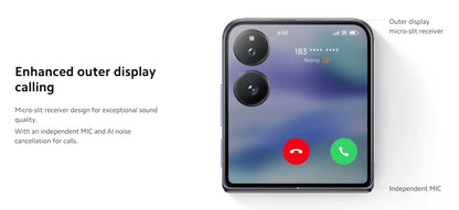 Global Version Xiaomi MIX Flip Dragon 8 Gen 3 device photo Leica 50MP Hyper charger screen "6,86Hz 67 W 12 Go