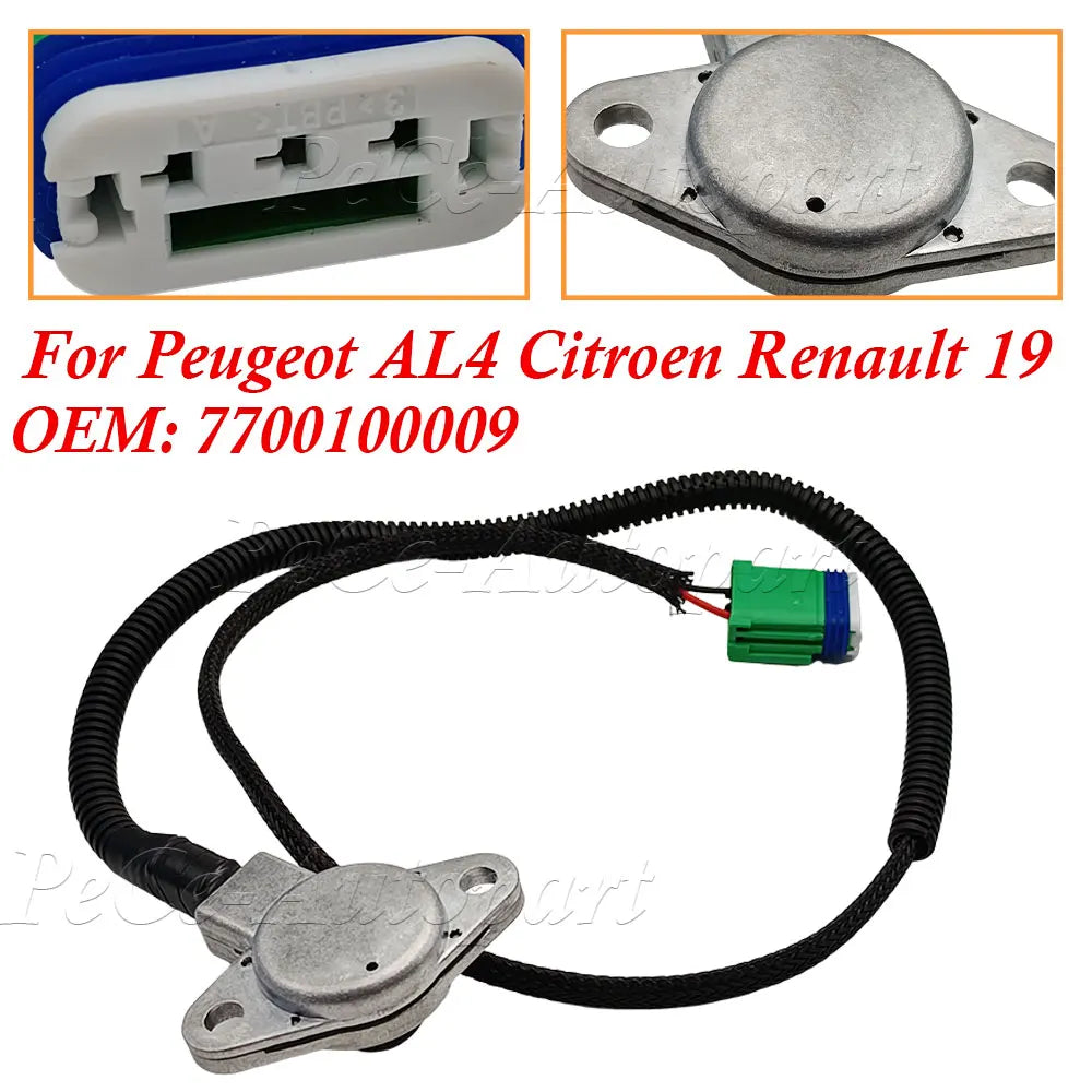 Transmission Pressure Sensor 7700100009 252924 For Peugeot 206 307 308 Citroen C3 C4 C5 C8 Renault 19 Gearbox HDI DPO AL4
