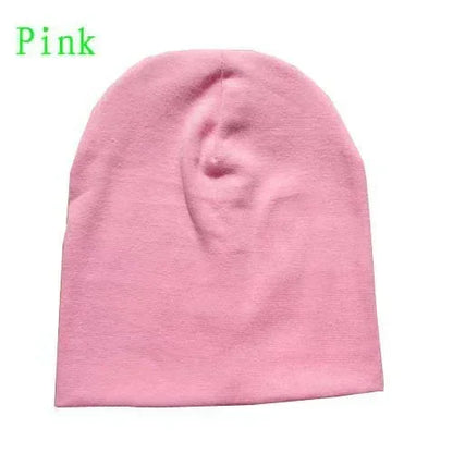 6M-3Y Baby Knitted Hat Scarf Set Solid Color Cotton Hip Hop Beanie Warm Toddler Cap for Boys Girls Spring Autumn Winter