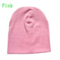 6M-3Y Baby Knitted Hat Scarf Set Solid Color Cotton Hip Hop Beanie Warm Toddler Cap for Boys Girls Spring Autumn Winter