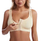 Vest Bras S-5XL Front Closure Posture Corrector Lift Up Bra Women Push Up Cross Back Underwear Shockproof Sports Support Fitness