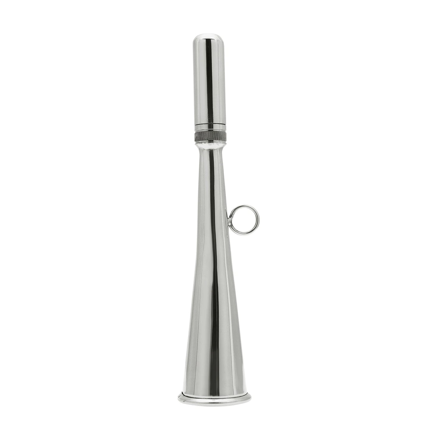 AD Foghorn Stainless Steel Fog Horn Boat Foghorn Handheld Foghorn with Removable Mouthpiece for Yacht Marine Safety