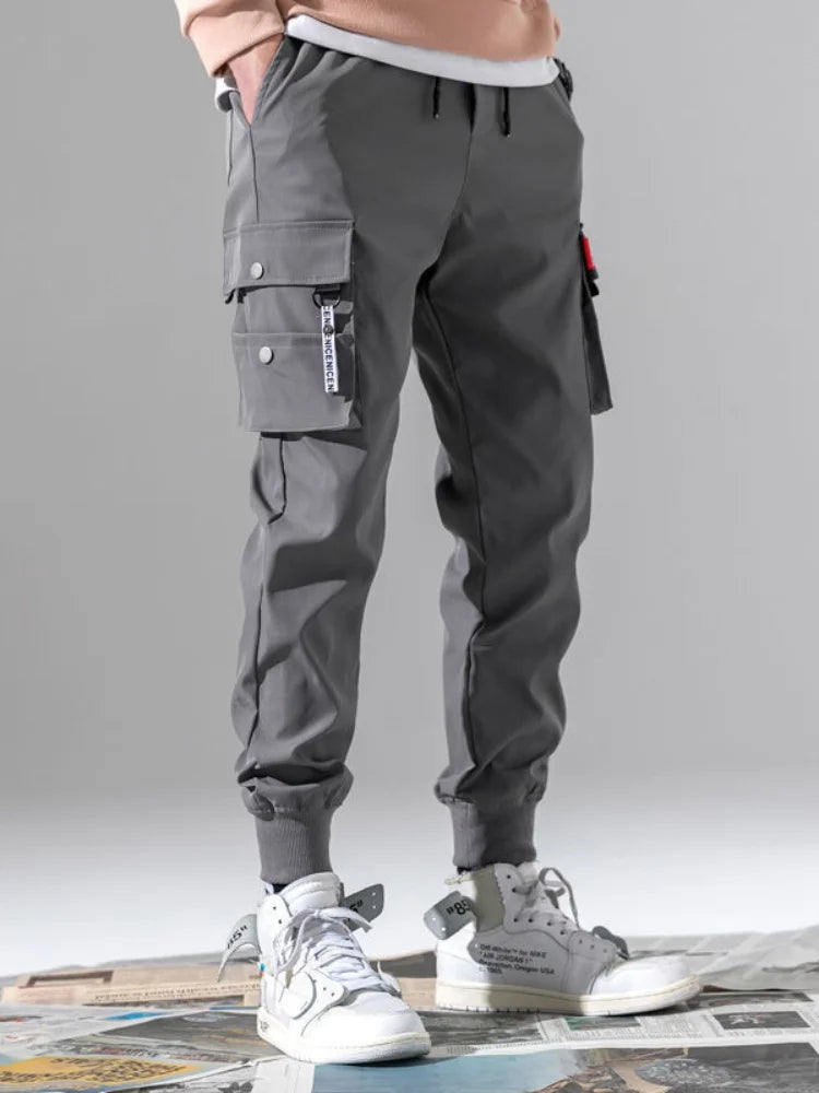 Men Cargo Tactical Pants Work Combat Multi-pockets Casual Training Trousers Overalls Clothing Joggers Hiking Male Cargo Pant