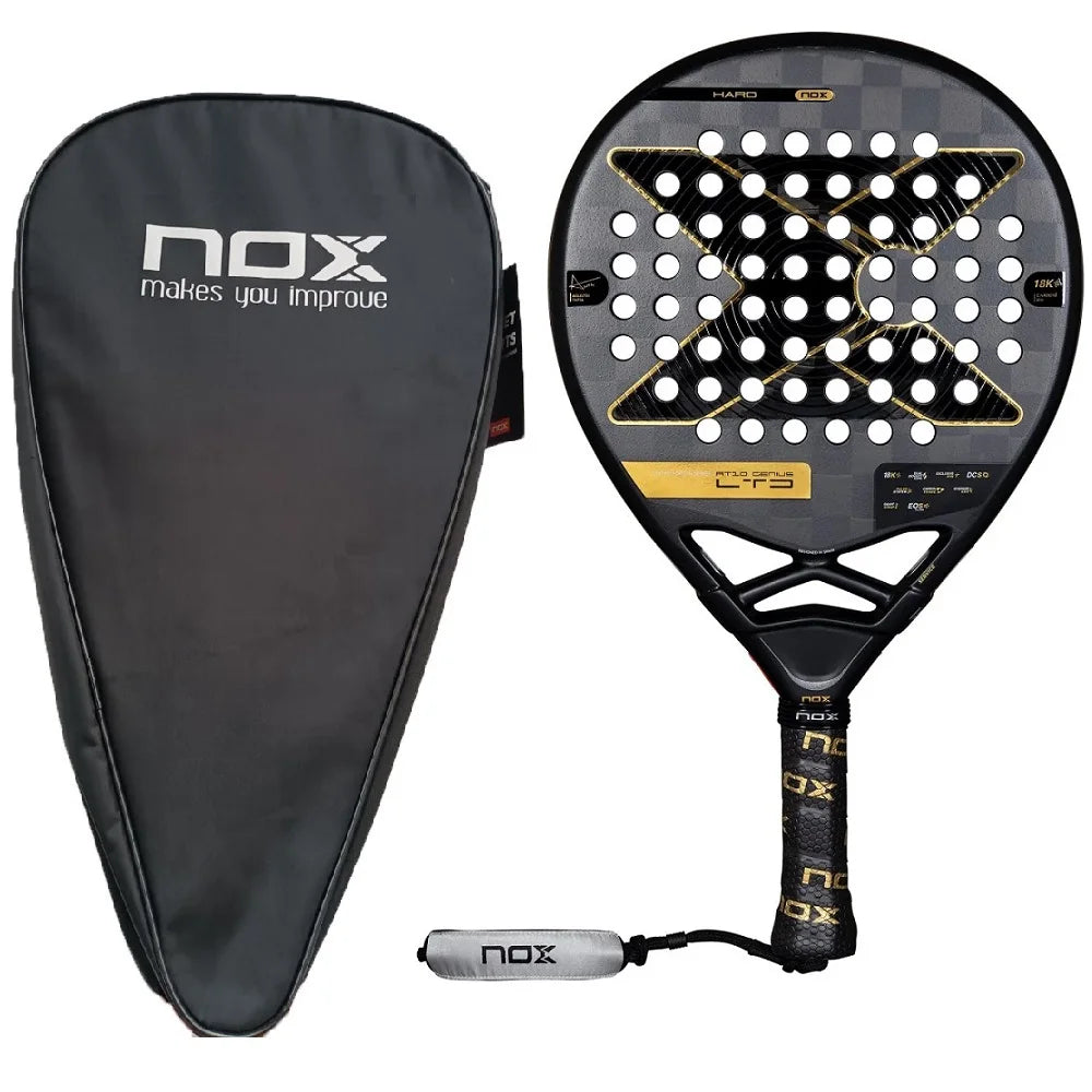 Nox 3D Carbon Fiber Power Racket, Stereo Structure Rebuild Tennis Hit Experience, Immersive Advanced Court, Tech Enabled 2023-26