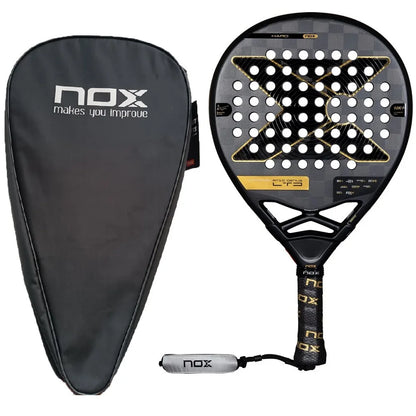 Nox 3D Carbon Fiber Power Racket, Stereo Structure Rebuild Tennis Hit Experience, Immersive Advanced Court, Tech Enabled 2023-26