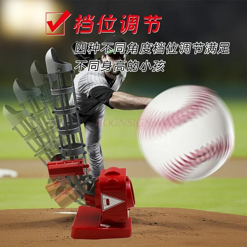 Baseball automatic server, tennis server, children's sports equipment, parent-child interactive games, outdoor ball toys