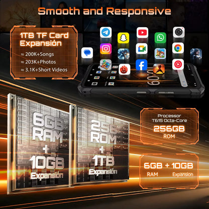 [Shipping From Poland] Cubot KingKong ES 3 Rugged Smartphone 16GB(6+10)+256GB Android 15 10200mAh 6.745'' 4G Mobile Phone NFC