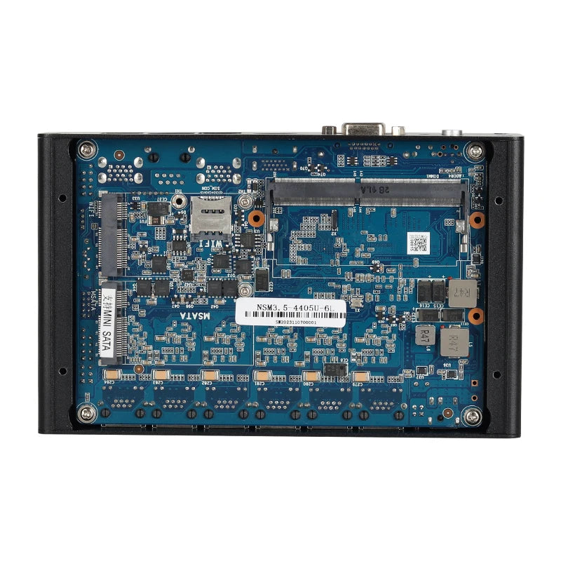 BEBEPC Fanless Mini PC Intel 4415U 6*LAN i211 NICS 1*RS232 3/4G Module Pfsense Firewall Soft Router VPN Sever Linux Win11 Pro