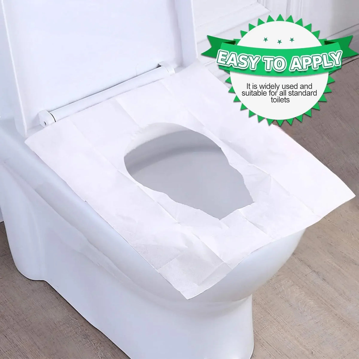 Portable Disposable Toilet Seat Cover Travel Camping Hotel Bathroom Accessories Degradable Waterproof Soluble Water Toilet Mats