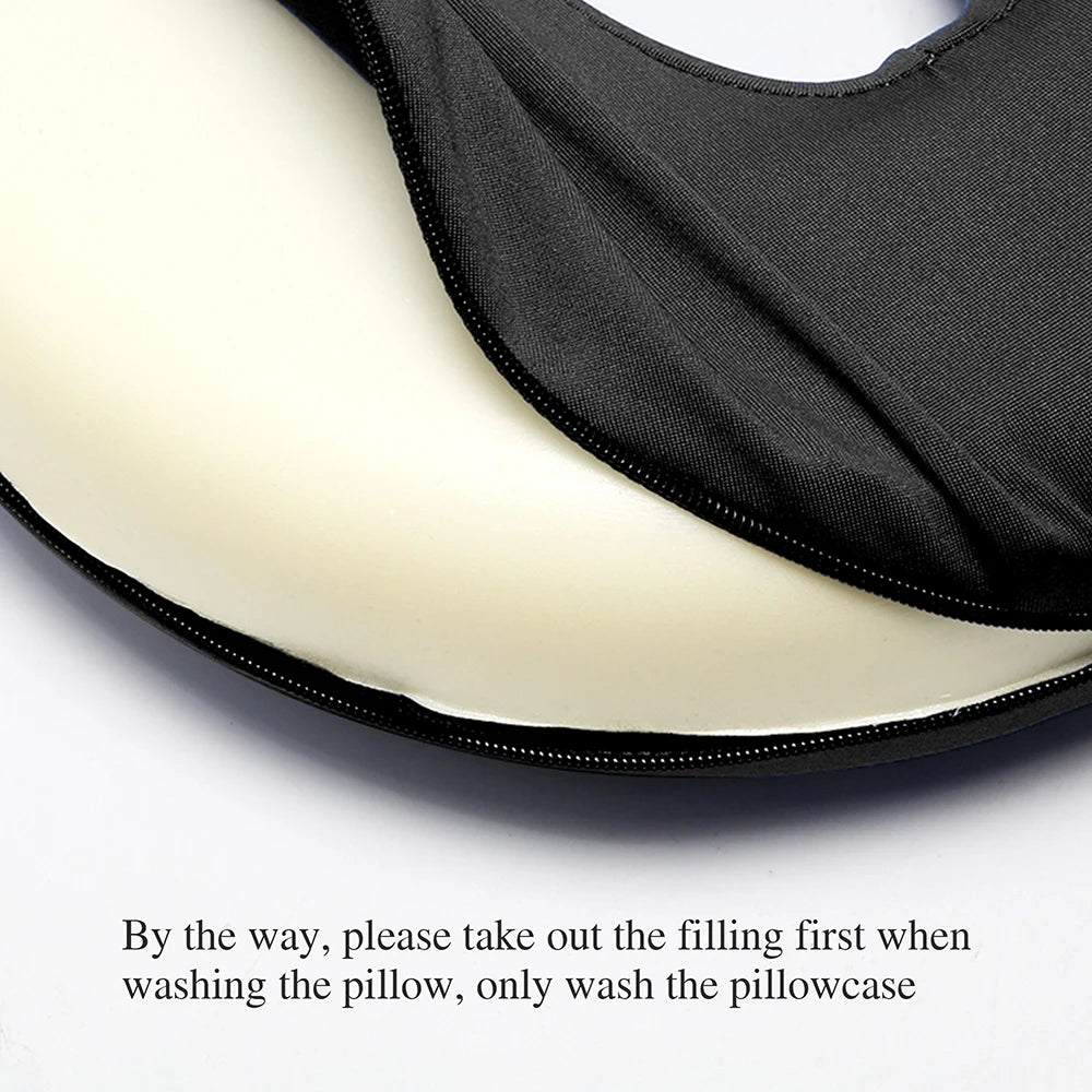 Ear Piercing Pillow for Side Sleepers, CNH and Ear Pain Ear Inflammation，with an Ear Hole Sleeping Pillow, Ear Guard Pillow