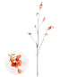 110cm Single Feel Autumn Leaf Plant Bouquet Artificial Flowers Plastic Floor Wedding Arrangement Withered Rattan decoration