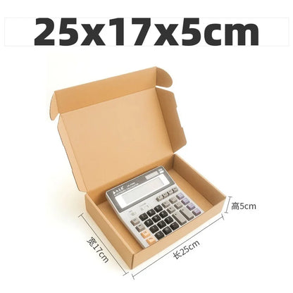 10pcs Shipping Boxes Cardboard Corrugated Mailer Boxes for Packaging Craft Gifts Giving Products for Small Business