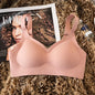 Push-Up Bras For Women Plus Size Seamless Bra Non-wire Wide Adjustable Straps Underwear Sexy Lingerie Comfort Intimates M-3XL