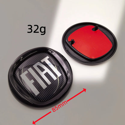 FIAT Abarth ForFord 145MM 4-Pin Car Emblem Hood Front Bonnet Grill Rear Trunk Badge Front Hood Emblem Bonnet Rear Trunk Badge