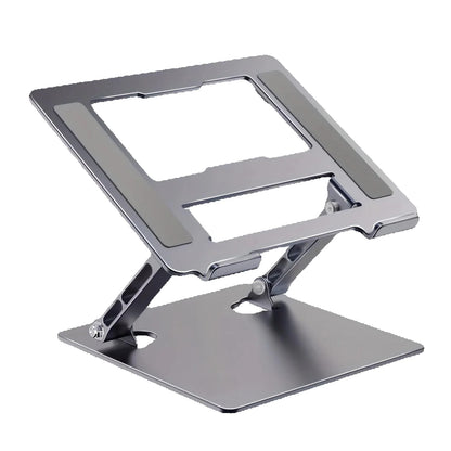 1 Set Laptop Stand Silver, 360 ° Rotating Height Adjustable Notebook Holder Riser for 18 Inch Gaming Laptop, Ergonomic Desktop Bracket for MacBook PC, Gift for Students Office Gamers