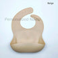 Silicone Baby Bib for Babies & Toddlers Waterproof Silicone Bibs Soft With Food Catcher Pocket for Boys & Girls Free Custom Logo