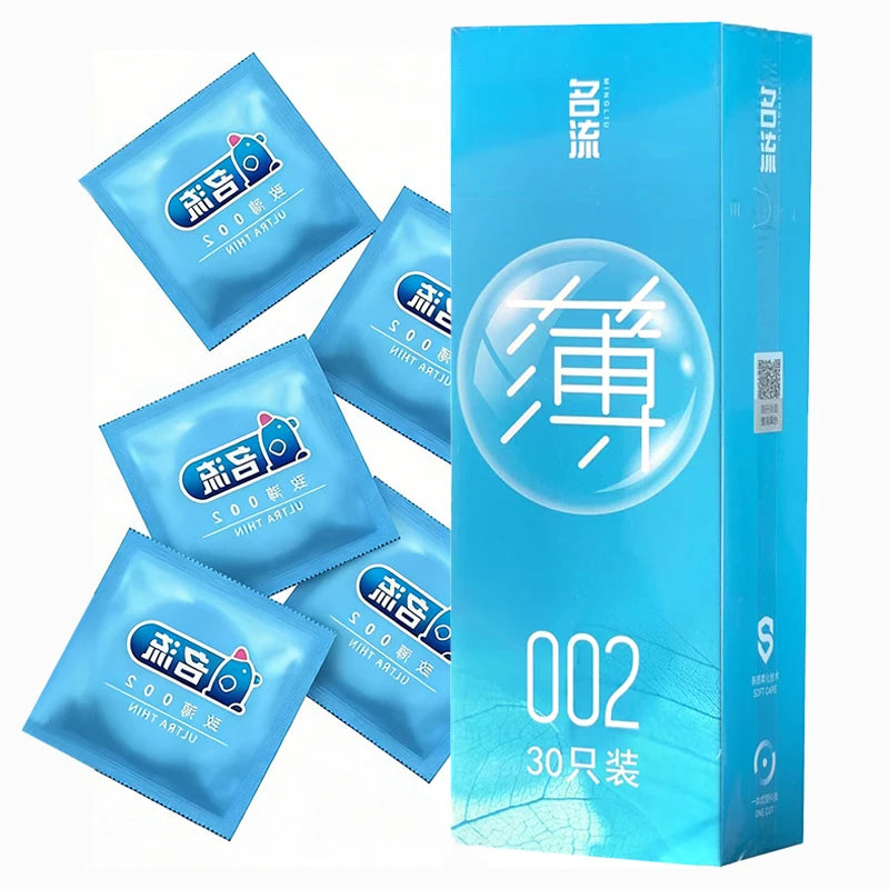 Ultra Thin Condoms Ribbed and Dotted Mixed Pack 24pcs/30pcs Latex Sex Protection Strong Safe  Pleasure Textured Surface for Men