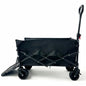 5-inch Multifunctional Camping Pet Stroller Large-capacity Camping Cart with Ramps Foldable Outdoor Camping Cart