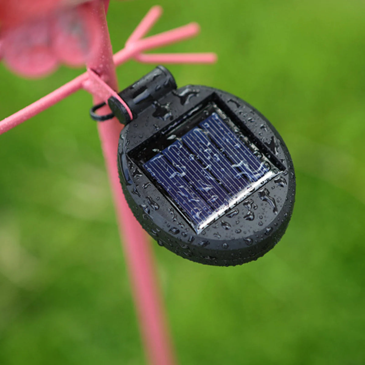 Outdoor Solar Powered Flamingo Stake Lights, Metal Flamingo Decorative Lights, Weatherproof Pink Flamingo