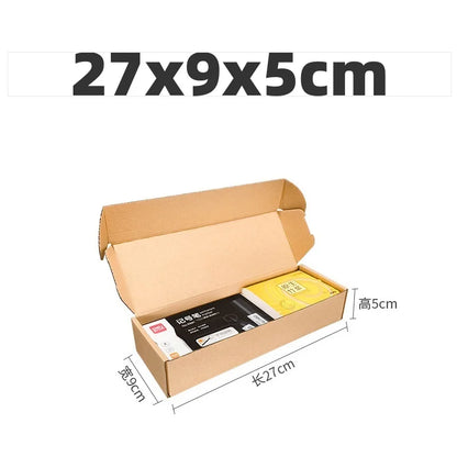 10pcs Shipping Boxes Cardboard Corrugated Mailer Boxes for Packaging Craft Gifts Giving Products for Small Business
