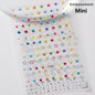 1PC 5D Korean Bronzing Nail Stickers Japanese Gold Silver Star Moon Luxury DIY Nail Art Decoration Decals Manicure Accessories