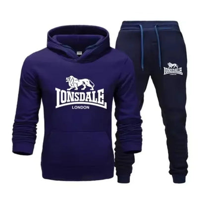 Animal Leopard 2025 Spring Autumn high-quality casual men s sportswear set printed men s hoodie two-piece set sweatshirt