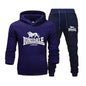Animal Leopard 2025 Spring Autumn high-quality casual men s sportswear set printed men s hoodie two-piece set sweatshirt