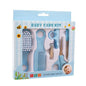 6pcs Baby Care Set Hair Comb Grooming Brush Set Nail Trimmer Scissors Clipper Hygiene Kit Healthcare Tools Sets for Toddler Gift