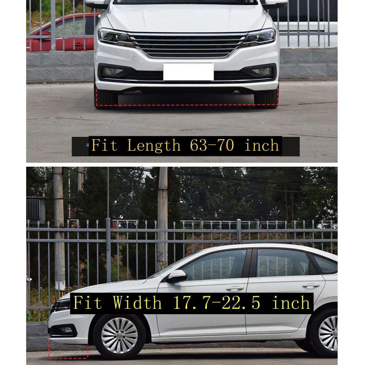 Front Bumper Spoiler Diffuser Body Kit for Audi A3 A4 A5 A7 A8 B7 B8 Q7 RS5 RS6 S3 TT Front Lip Chin Splitter Cars Accessories