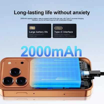 SERVO 19 Air 4G LTE Mini Smartphone Android 12.0 OS Play Store 6GB+128GB Face Unlock OTG 2 SIM 3.88" Screen Pocket Smart Phones