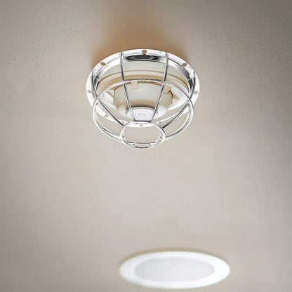 1/2pcs Iron Smoke Detector Protective Cover Sprinkler Cage Bracket Fire Covers Home Bathroom Kitchen Accessories Protect Parts