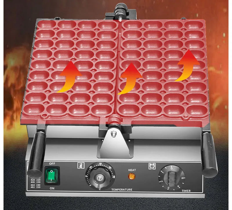 Customizable Egg Baby Sponge Cake Maker Machine Pancake Oval Machine Waffle Baking Machine Commercial Home Use