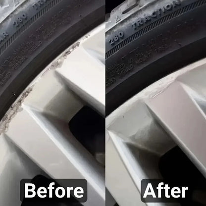 100g Car Wheel Scratch Repair Paste, Tire Wheel Scratch Repair Paint Paste - Aluminum Alloy Wheel Repair