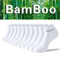 5 Pair5High Quality Man Bamboo Socks Sweat Absorbing Deodorizing Men's Business Casual Dress Socks Men Black Long Socks Gift Sox
