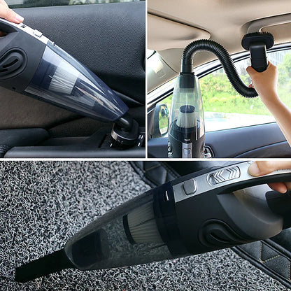 Podofo Vacuum Cordless Powerful Cyclone Suction Portable 120W Rechargeable Car Vacuum Cleaner Handheld Quick Charge