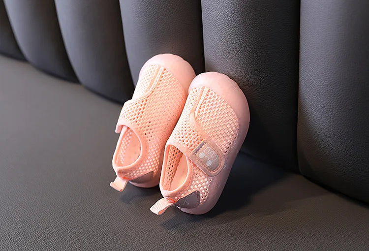 Baby Casual Shoes Toddler Boy First Walkers Summer Girls Mesh Breathable Tenis Sport Shoes 0-3 Years Kids Infant Shoes Prewalker