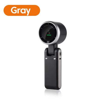 HOMEFISH 3 in 1 Mini Travel Fan 5 Speed  Rechargeable Lithium USB Charging Portable Fan