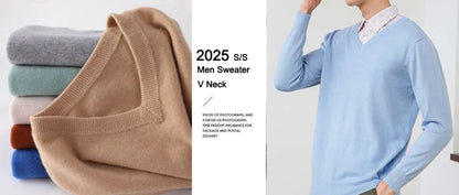 Men's 100% pure Mink Cashmere Sweater O-Neck Pullovers Knit Large Size Mink Sweater Winter Male Tops Long Sleeve Jumpers 4XL