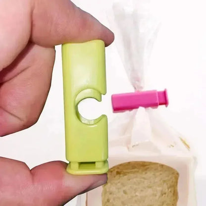 12 PCS Reusable Bread Bag Clips Fresh Food Seal Plastic Spring Clip Snack Storage for Home Kitchen