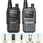 1/2PCS BAOFENG UV-5R Mini Walkie Talkie Dual PTT Wireless Bluetooth Programming Multi-Band Type-C Charge Long Range Ham Radio