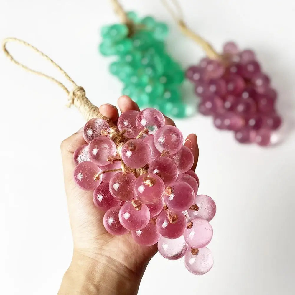 Grape Handmade Soap Natural DIY Crystal Soap Fruit Aroma Scented Soap Creative Gift For Home Fragrance Friend Gift Bathroom