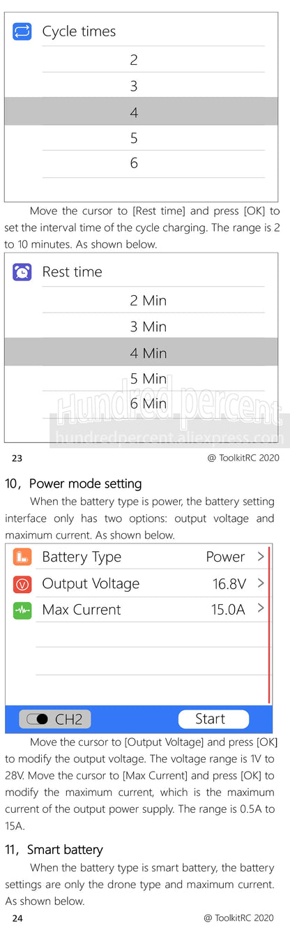 ToolkitRC M6D V3 Charger Black DC 500W Intelligent Dual Channel 1S 2S 3S 4S 5S 6S Toy Model Car Lithium Battery Fast Charging