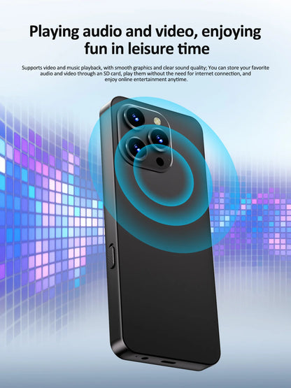 SERVO F26 PRO 3.5-inch Touch Screen Button Smartphone 4G LTE Dual SIM Android 11.0 2GB+16GB Play Store GPS Quick Dialing FM Flashlight Type-C Smart Phones