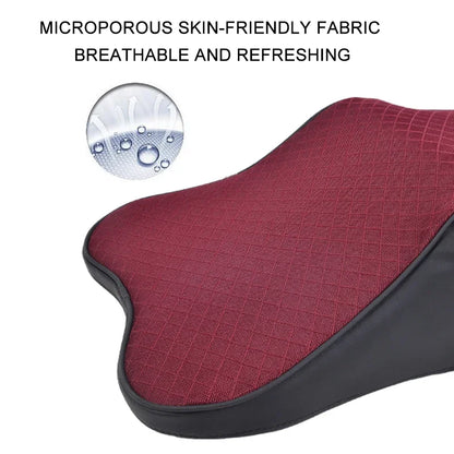 Car Neck Pillow Adjustable Head Restraint 3D Memory Foam Auto Headrest Travel Pillow Neck Support Holder Seat Covers Car Styling