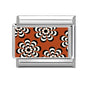 2025 Women's Fashion Colorful Flowers Oil Painting Style Series Italian Charms Fit 9mm Stainless Steel Bracelet DIY Jewelry Gift