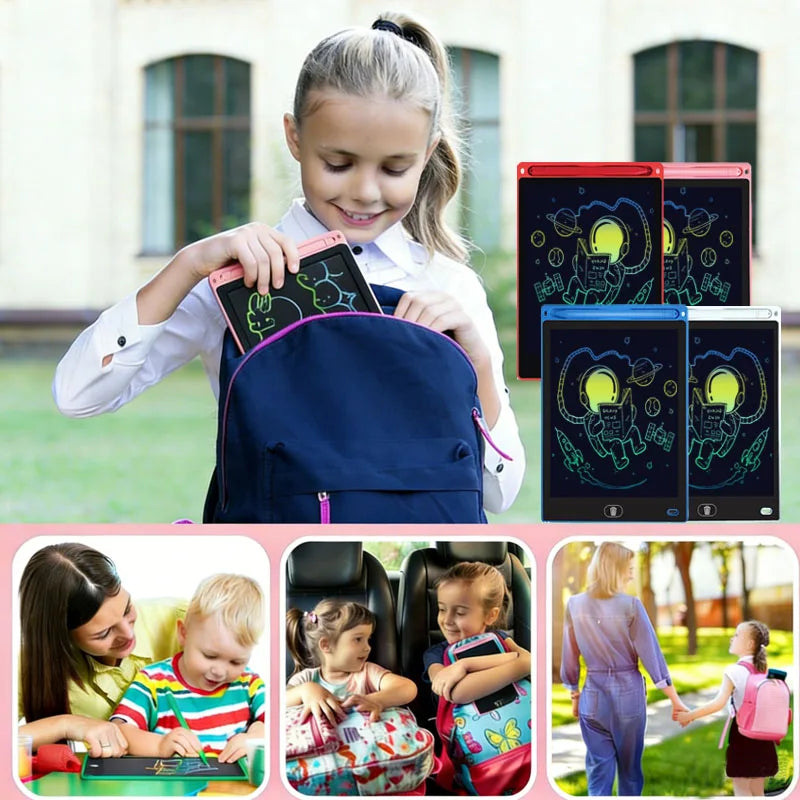 8.5 Inch LCD Drawing Tablet Electronic Writing Board Handwriting Pads Portable Doodle Board  Travel Educational Toy Gift for Kid